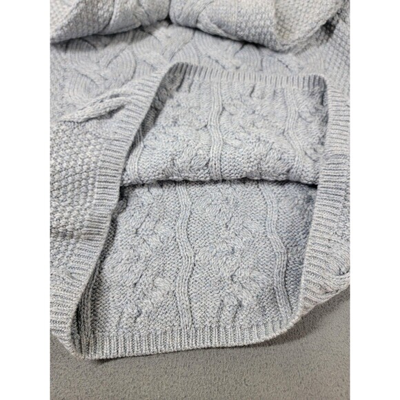 Aran Woollen Mills Sweater Womens Large Cable Knit Turtleneck Merino Ireland - Picture 7 of 11